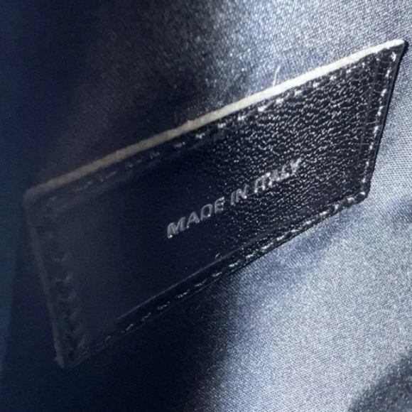 Burberry BLACK HOBO LARGE SUEDE/LEATHER BIG VINTAGE BAG AUTHENTIC VINTAGE - Picture 9 of 13